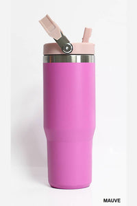 42POPS - .Valentine 30 oz Stainless steel Tumbler: HOT PINK-161637 / OS