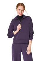 AirEssentials Half Zip - Aubergine - Front - Ella Where She Shops