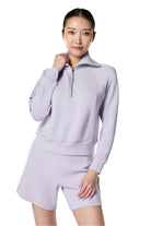 AirEssentials Half Zip - Violet Air - Front - Ella Where She Shops