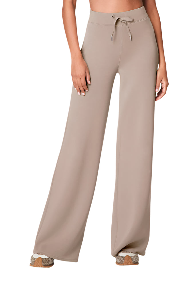 AirEssentials Wide Leg Pant - Ashwood - Front - Ella Where She Shops
