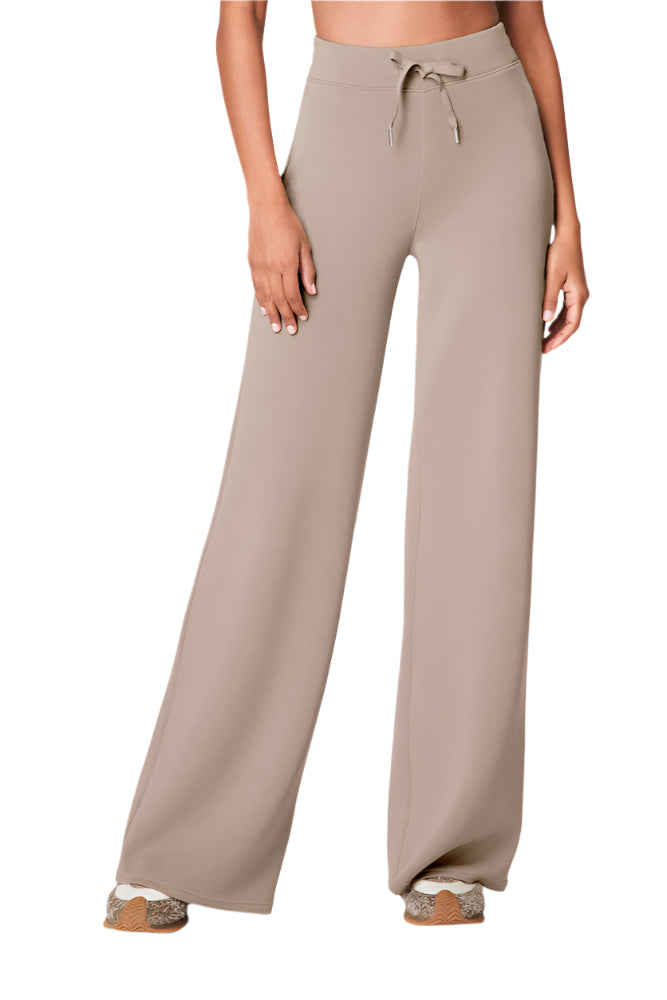 AirEssentials Wide Leg Pant - Ashwood - Front - Ella Where She Shops