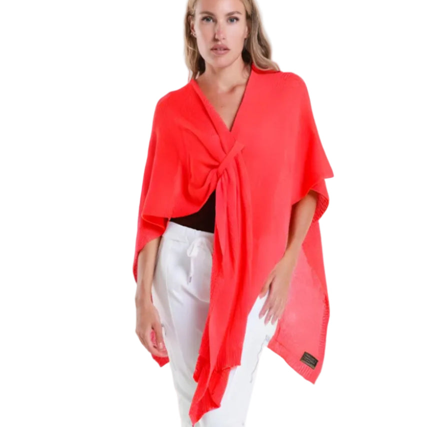 Aliya Multi Way Cotton Wrap Coral Ella Where She Shops