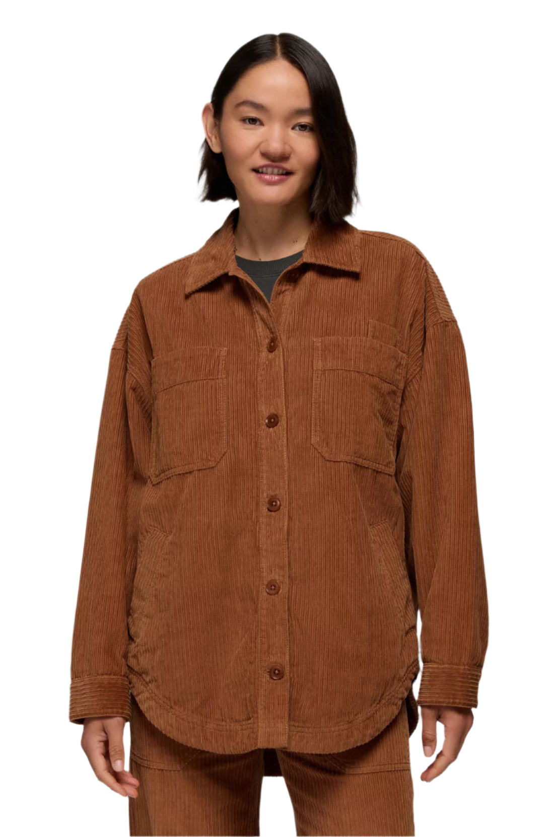 Annie’s Canyon Cord Shacket – Tawny Front – Ella Where She Shops