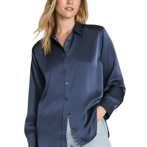 Better Than Silk Buttondown - Front - Ella Where She Shops