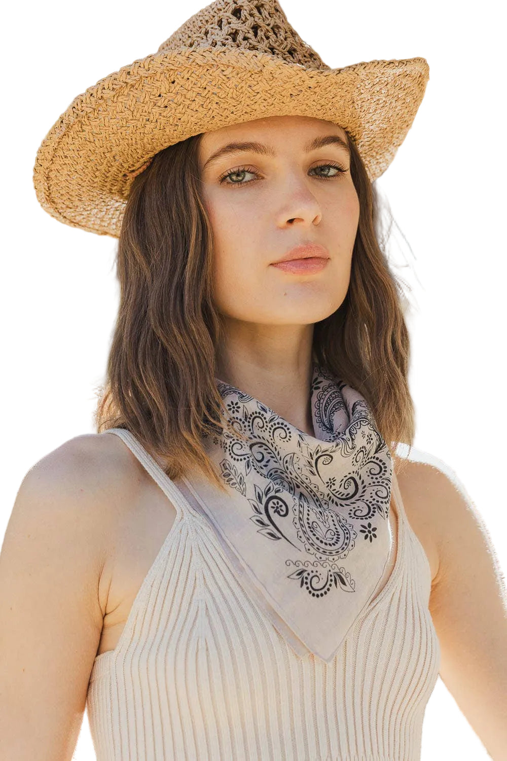 Classic Paisley Floral Bandana ella where she shops