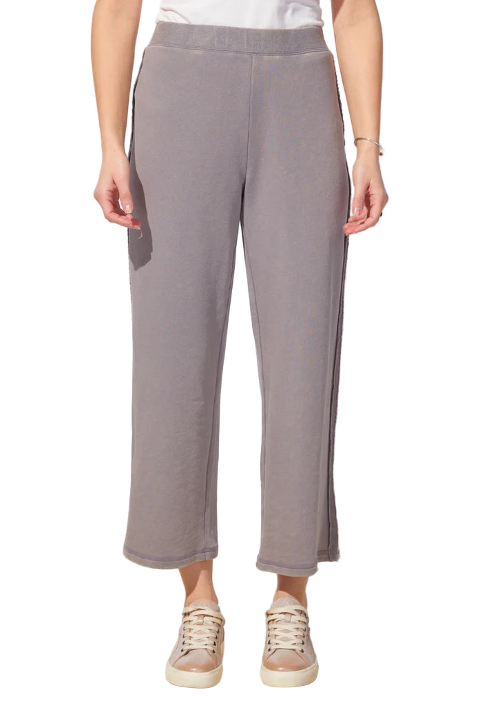 Color Wash Terry Anywhere Pant - Front - Ella Where She Shops