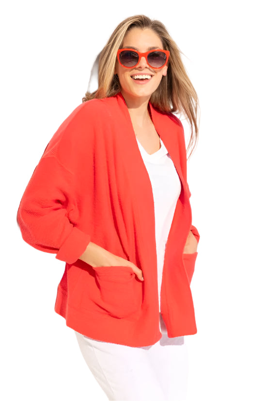 Cool Breeze Terry Sundown Jacket - Punch Front - Ella Where She Shops