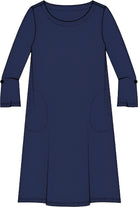 Core Travel City Dress - Navy - Ella Where She Shops