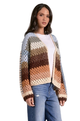 Crochet cardigan Ella where she shops