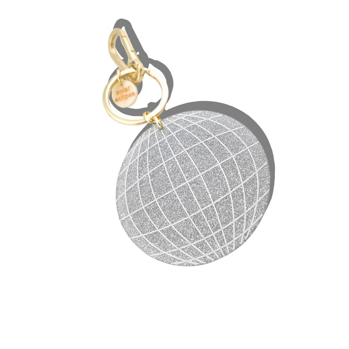 Disco Ball Bag Charm & Keychain - Front - Ella Where She Shops