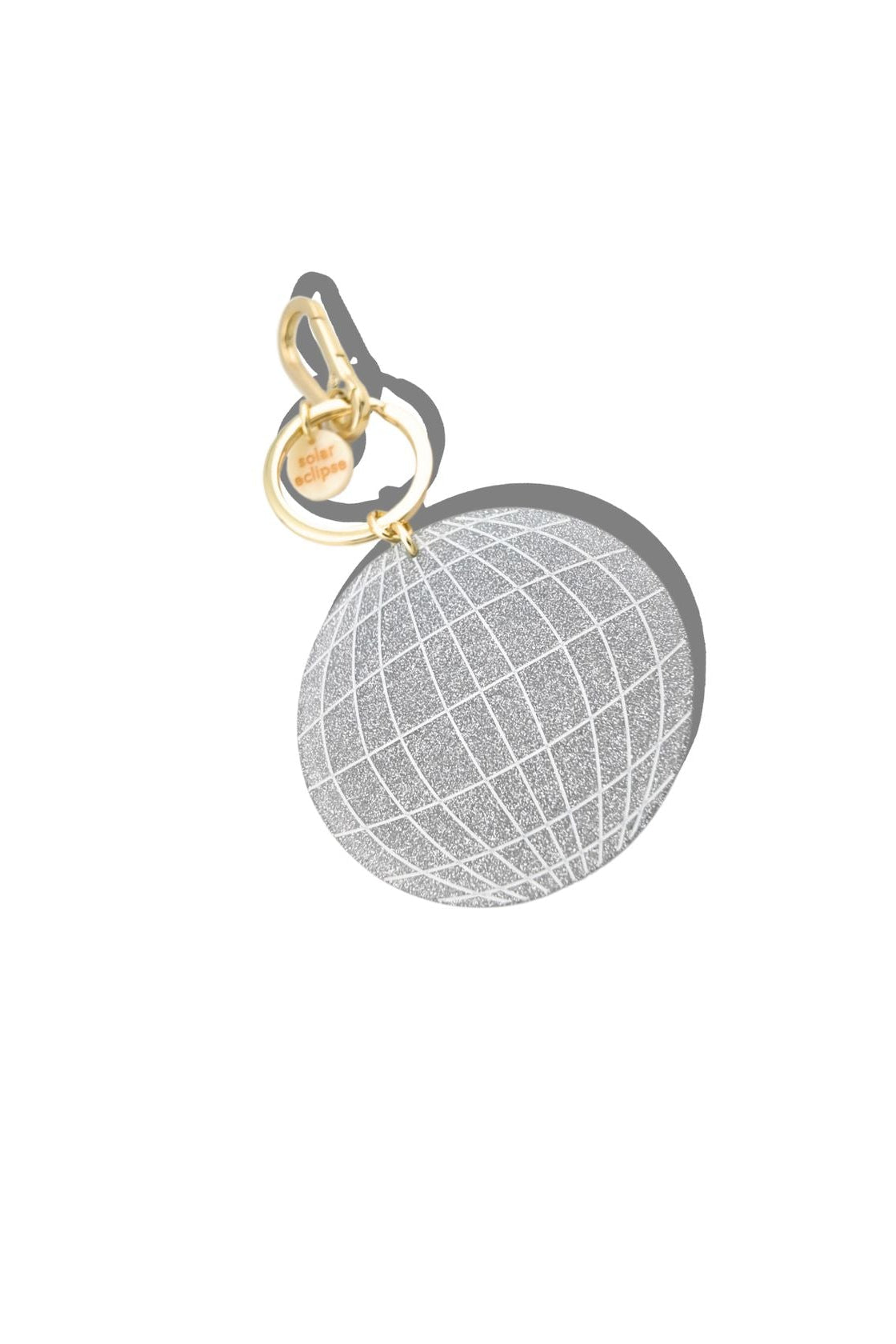 Disco Ball Bag Charm & Keychain - Front - Ella Where She Shops