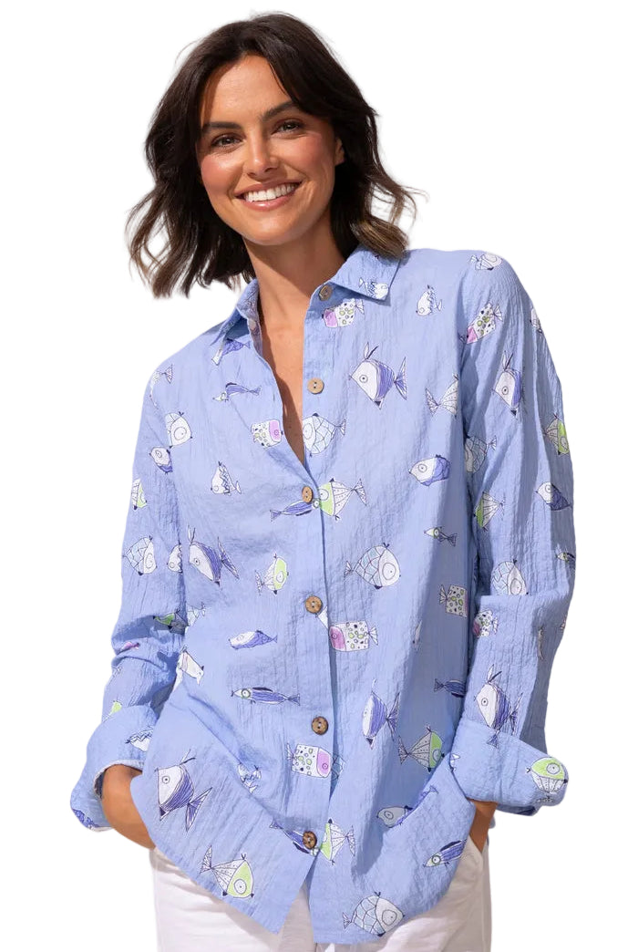 Gone fishing Easy Shirt ella where she shopss