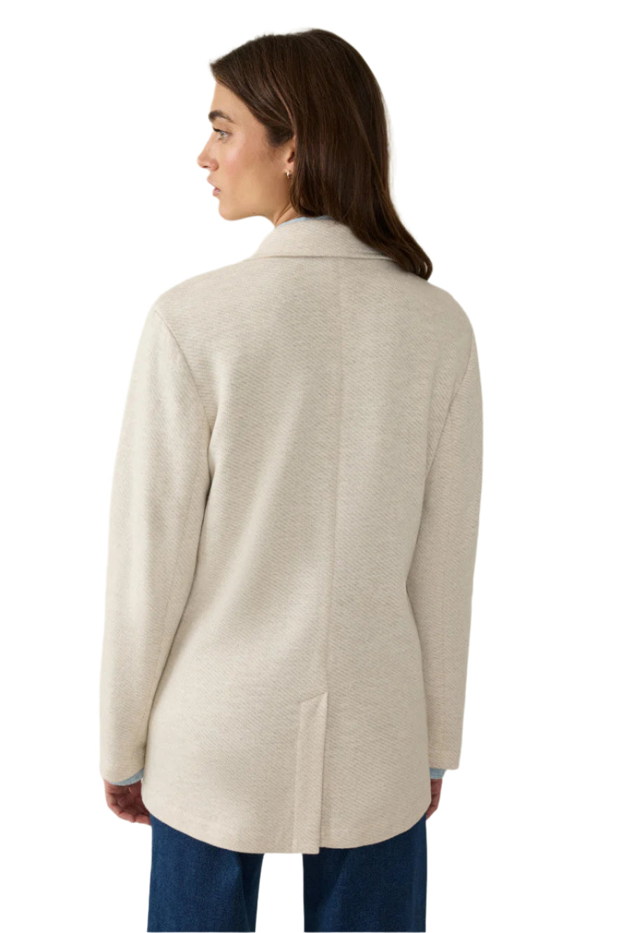 Inlet Knit Blazer Back - Ella Where She Shops