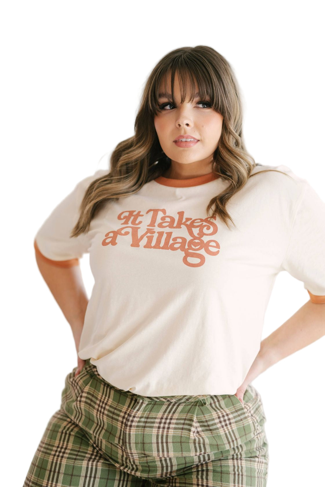 It Takes A Village Graphic Tee – Front – Ella Where She Shops