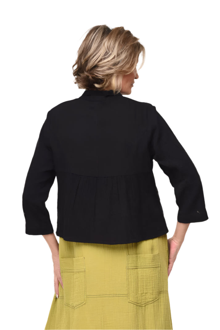 Landon Jacket – Black Back – Ella Where She Shops