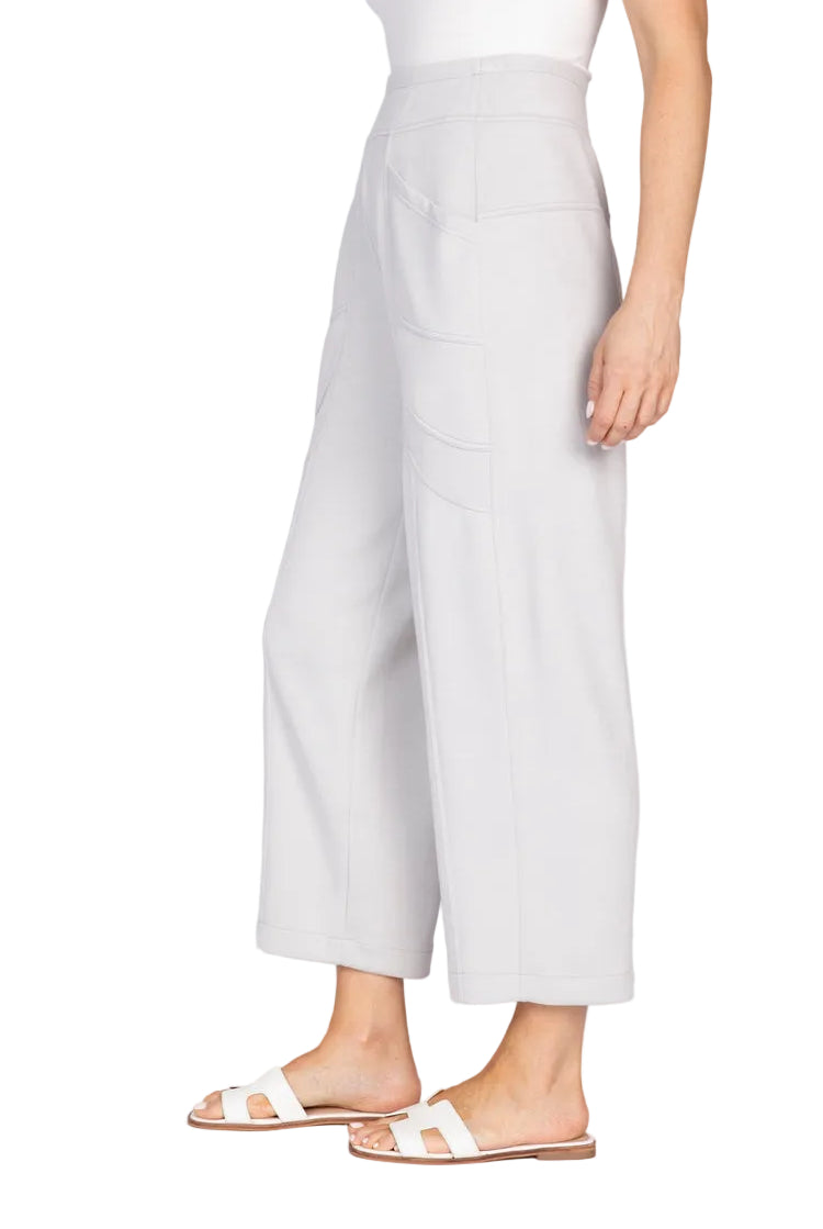 Lux Knit Stitch Pant sand color ella where she shops