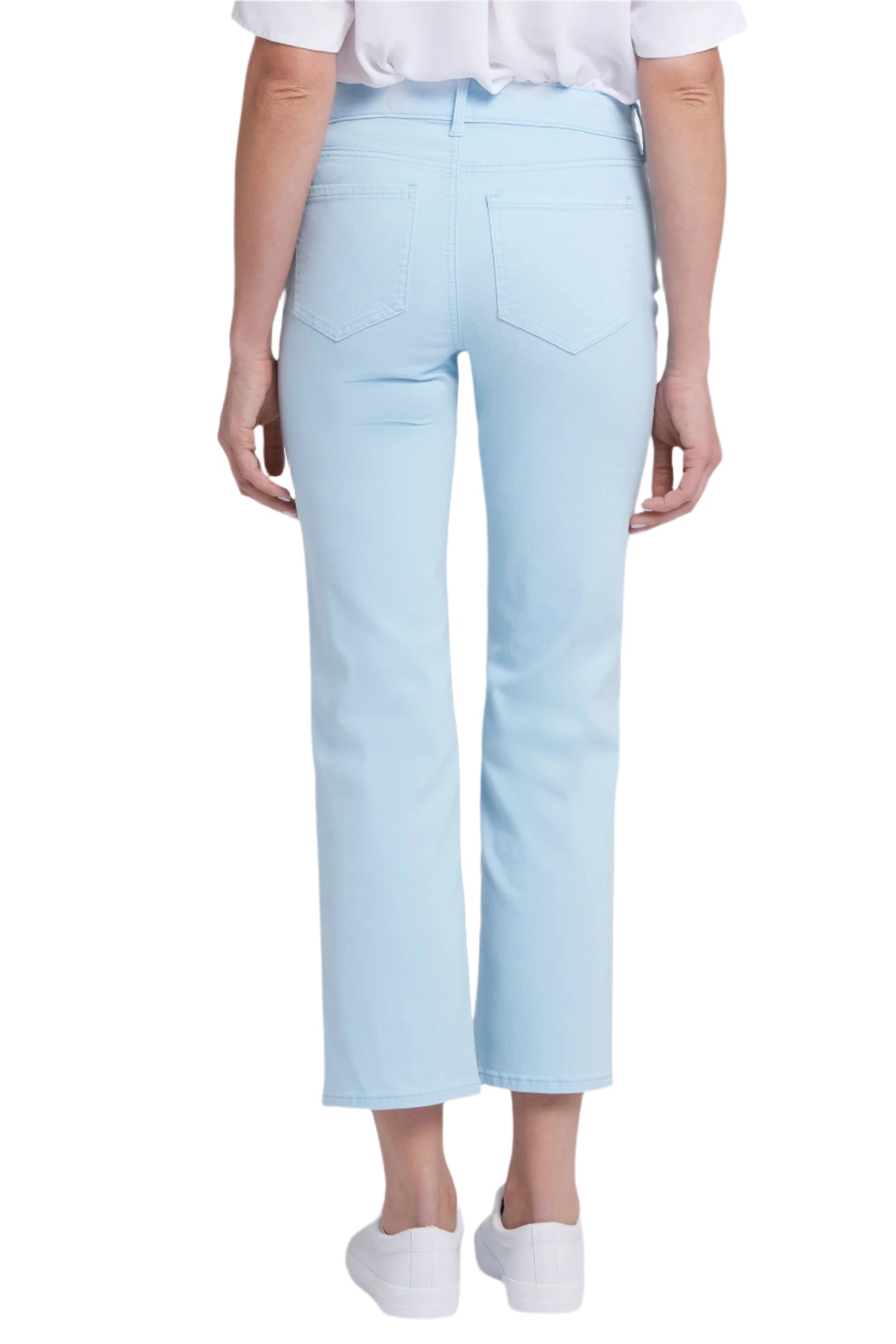 Marilyn Straight Ankle Jeans – Blue Back – Ella Where She Shops