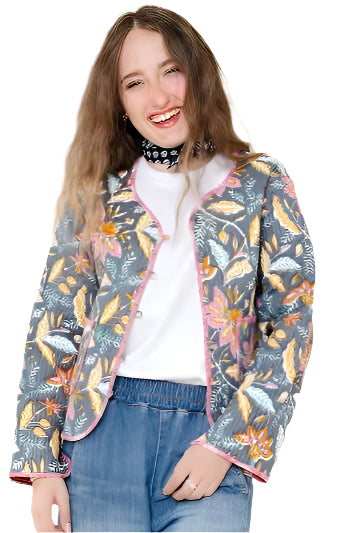 Melanie Quilted Jacket - Side 1 - Ella Where She Shops