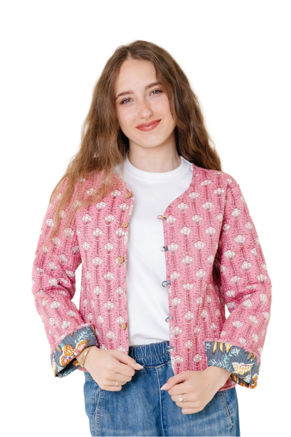 Melanie Quilted Jacket - Side 2 - Ella Where She Shops