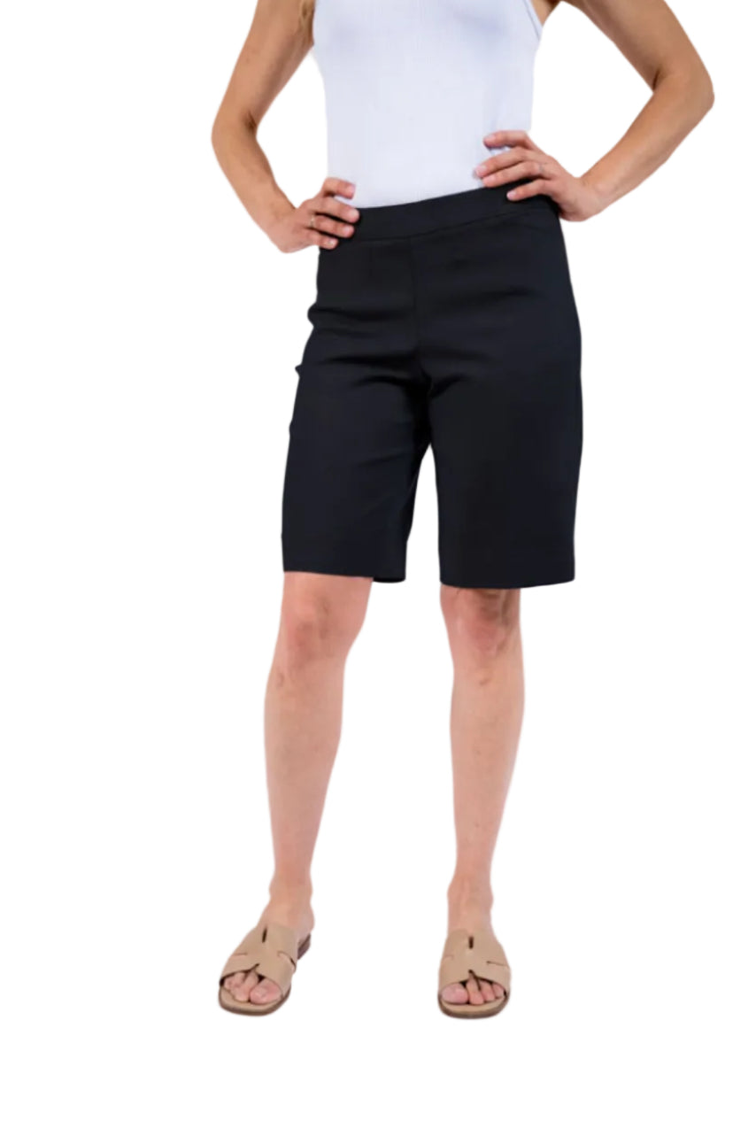 Milan 11" Bermuda w/Pockets Black Ella Where She Shops