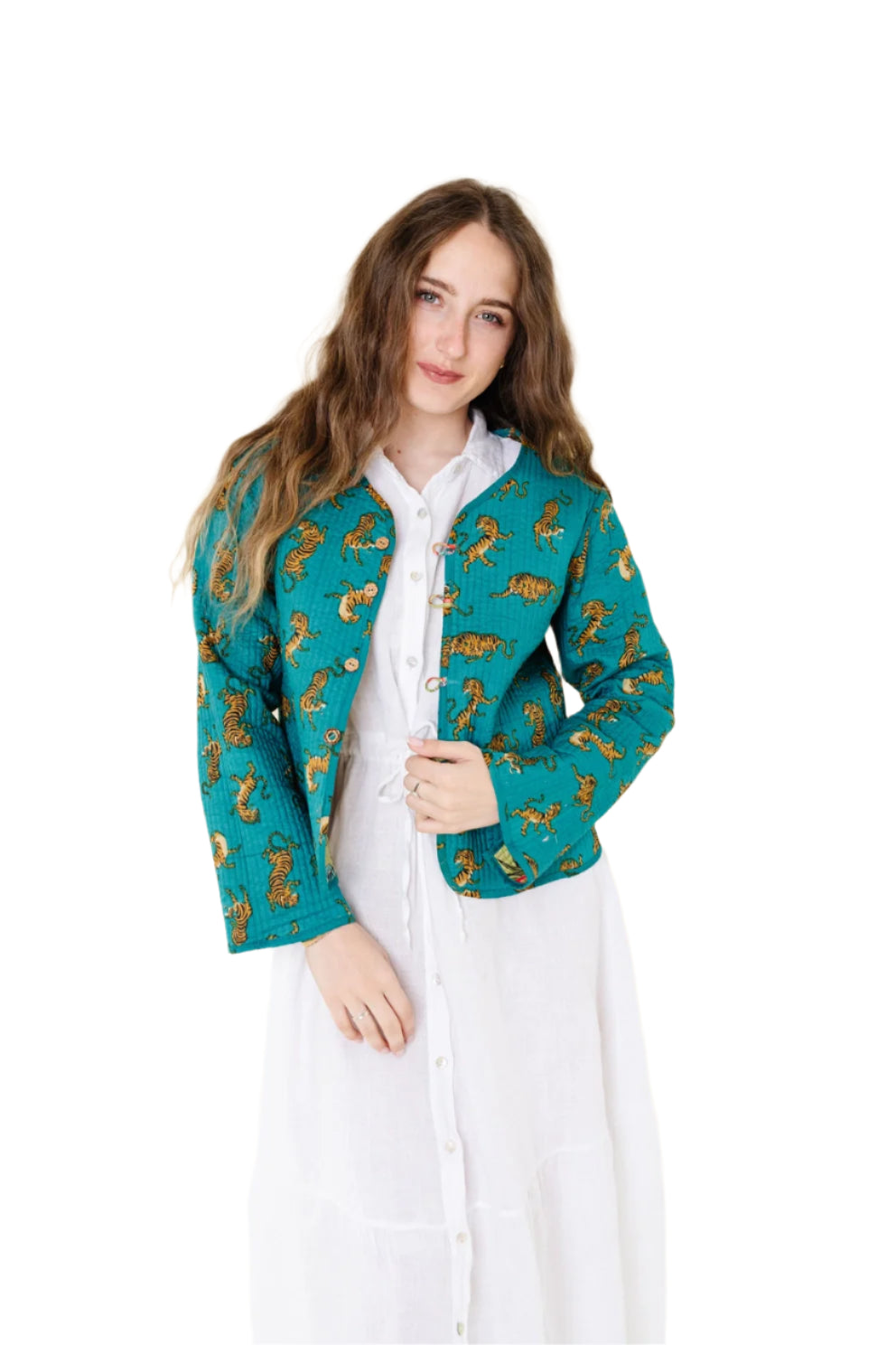 Nicole Quilted Jacket - Side 2 - Ella Where She Shops