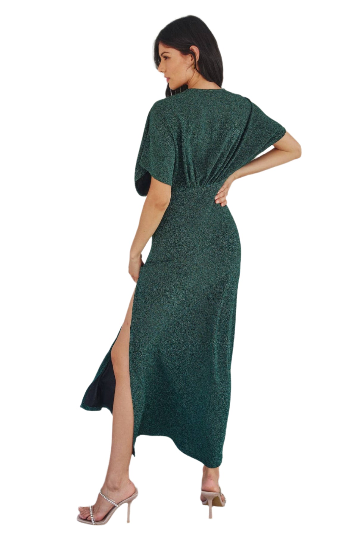 Nightscape Blouson Maxi Dress – Back – Ella Where She Shops