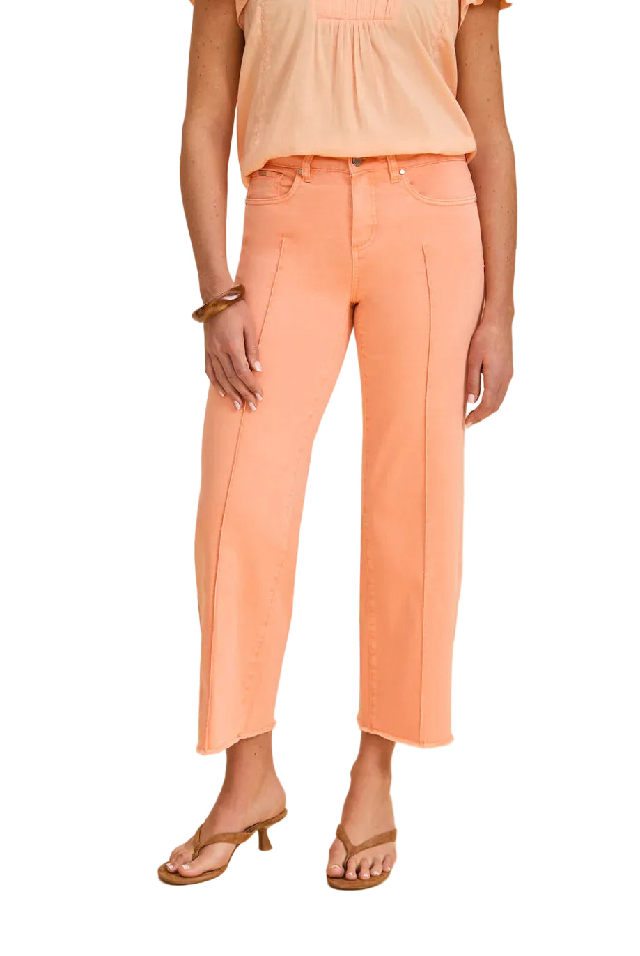 Olivia Wide Ankle Denim ella where she shops
