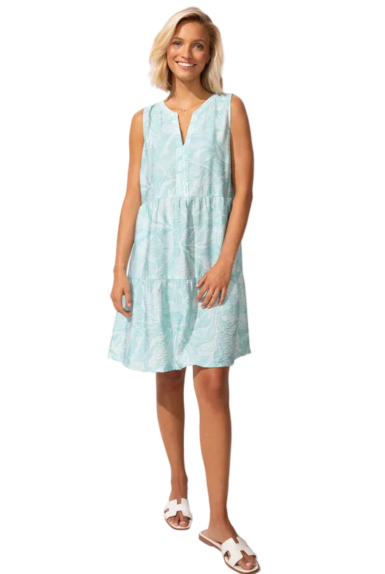 Paradise Dress mint ella where she shops