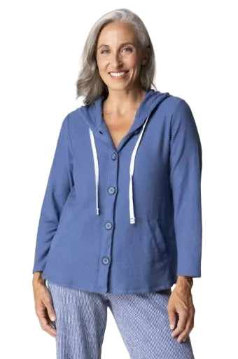 Pasadena Knit Solid Canyon Hoodie ella where she shops
