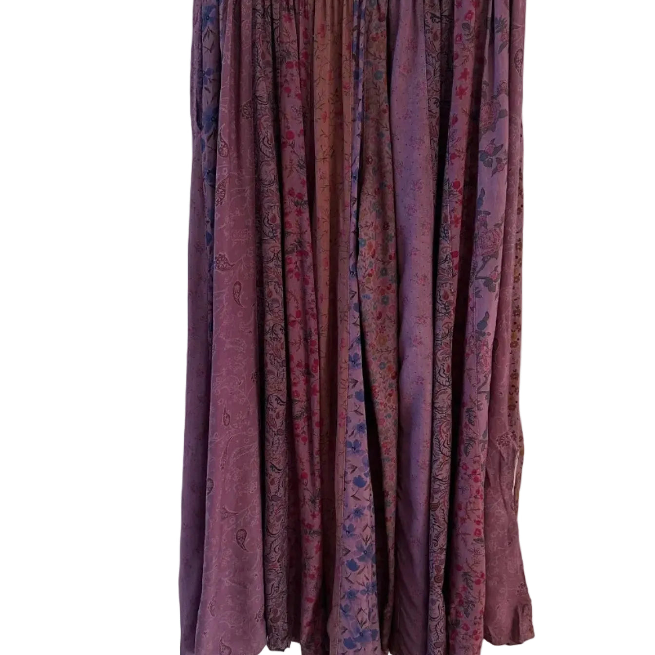 Patchwork Palazzo Pants plum ella where she shops