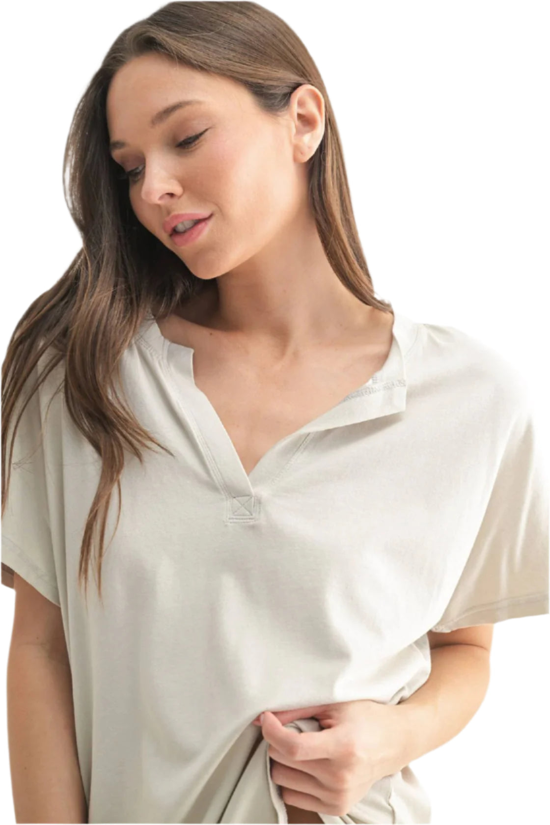 Pima_cotton_henley_tee_EllaWhereSheShops