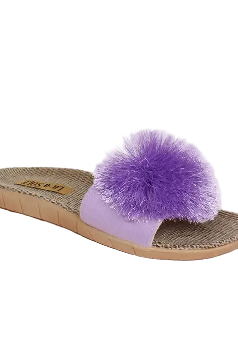 Pom Pom Lilac ella where she shops