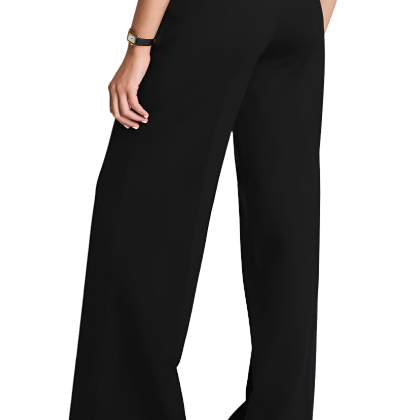Ponte Wide Leg Pant – Back – Ella Where She Shops