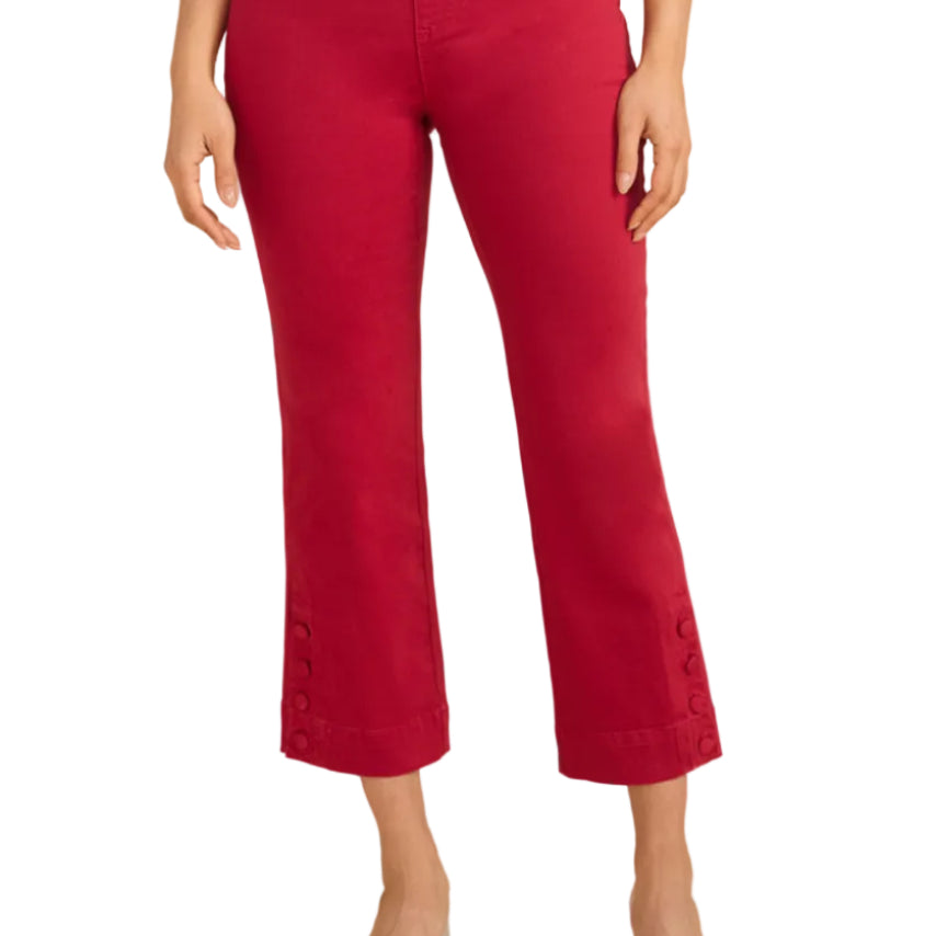 Pull-On Boot Crop Red Ella Where She Shops