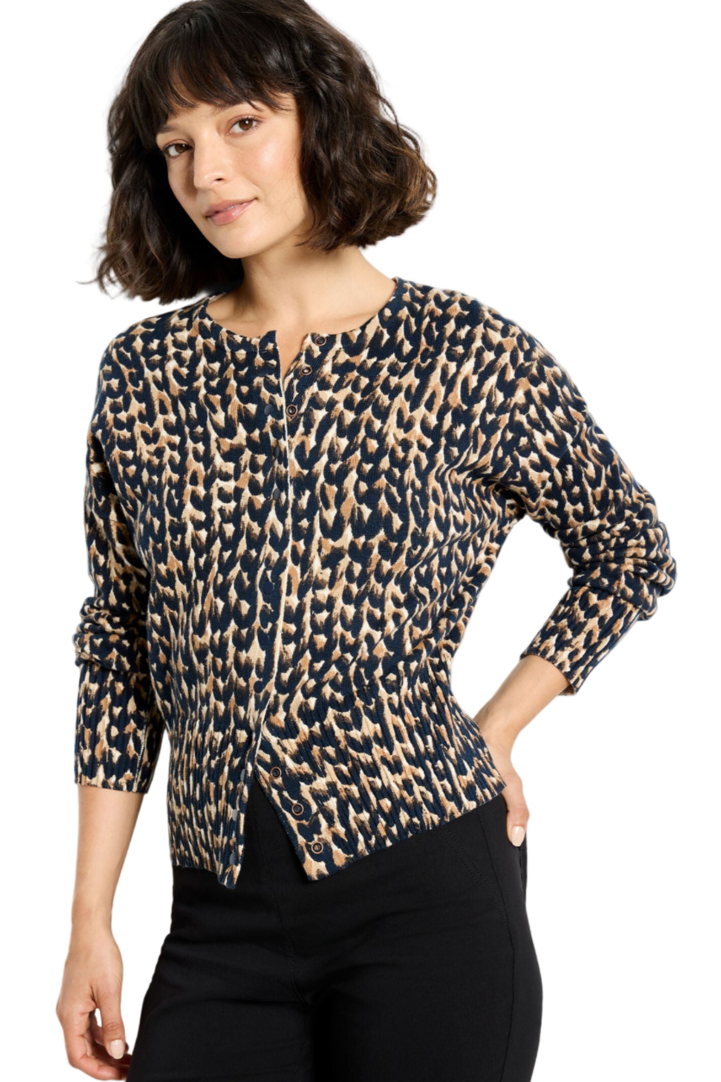 Pure Cotton Cardigan - Front - Ella Where She Shops