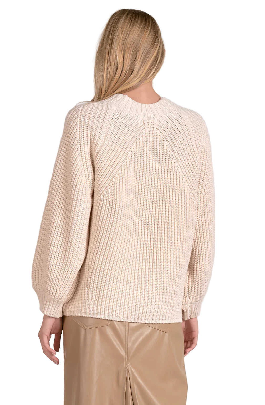 Ribbed Cozy Sweater ella where she shops
