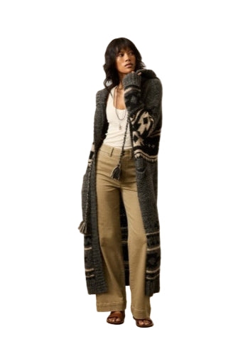 SPJ Chahtah Hooded Duster – Front – Ella Where She Shops