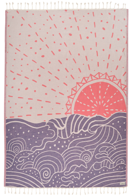 Sand Cloud Beach Towel - Eldoris Front - Ella Where She Shops
