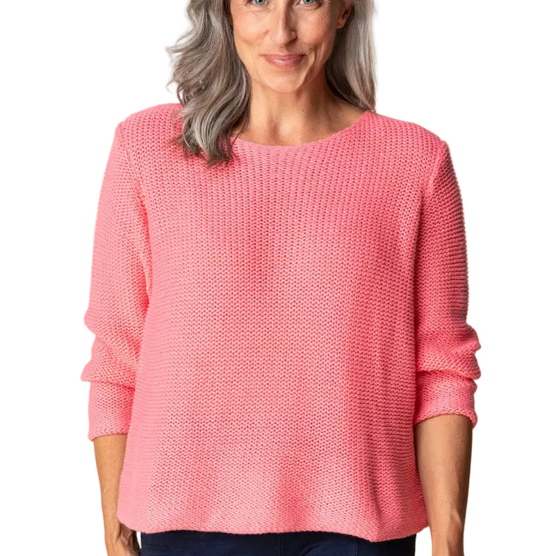 Shoreside Pullover Coral ella where she shops