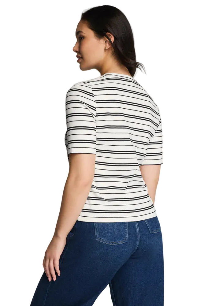 Spanx® Ribbed Knit Crewneck Ella where she shops