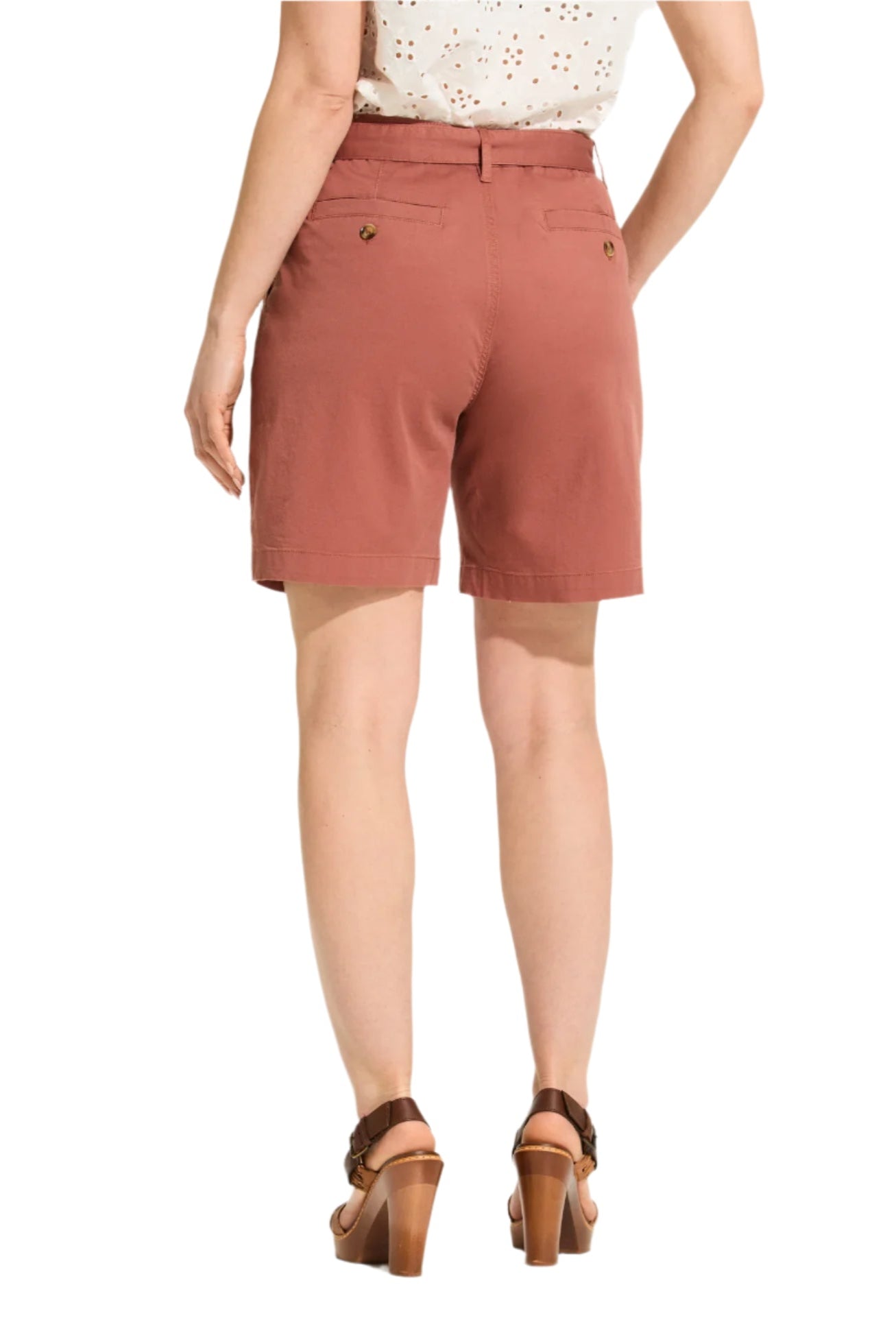 Suzanne Belted Trouser Shorts Ella where she shops