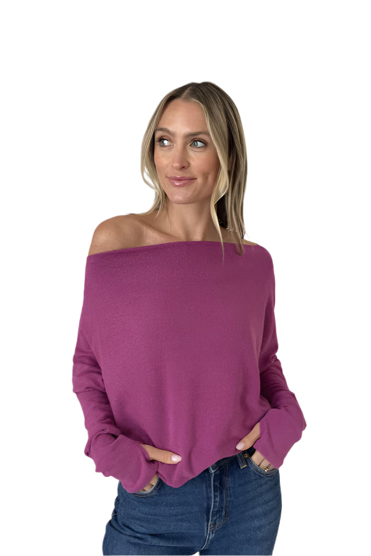 The Anywhere Top – Magenta – Ella Where She Shops