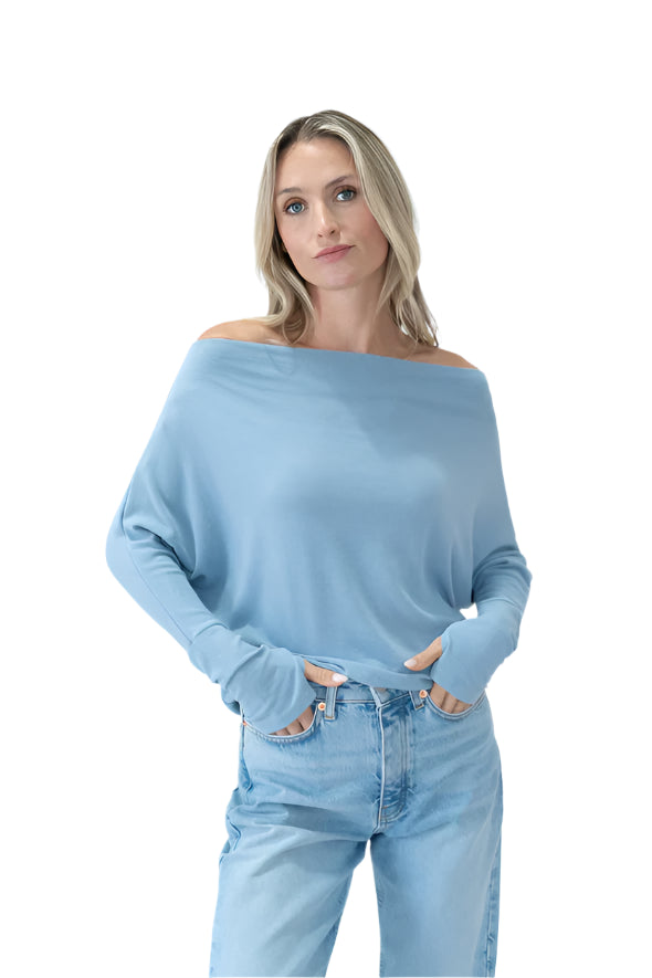 The Anywhere Top – Starlight Blue – Ella Where She Shops