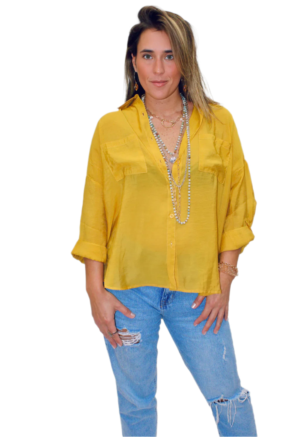 The Goddess Shirt – Sunflower – Ella Where She Shops