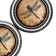 Vintage Dragonfly Magnet Button Pin Set - Ella Where She Shops