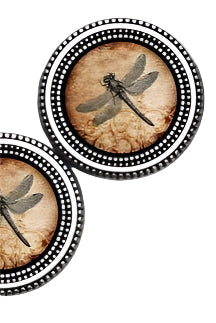 Vintage Dragonfly Magnet Button Pin Set - Ella Where She Shops