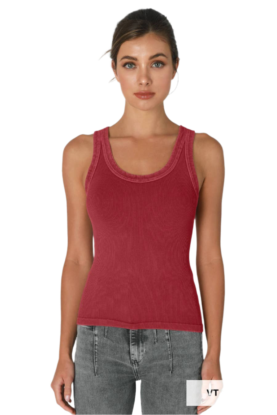 Vintage Reversible Tank – VT Cherry Front – Ella Where She Shops