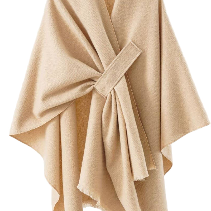 Warm Cashmere feel Shawl beige ella where she shops