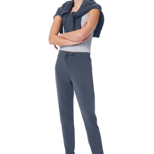 Spanx AirEssentials Tapered Pant in Dark Storm, front view