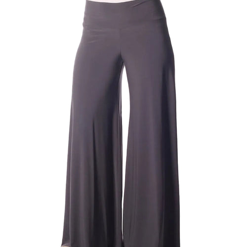 Last Tango Wrinkle Resistant Palazzo Pants in Metal – Ella Where She Shops